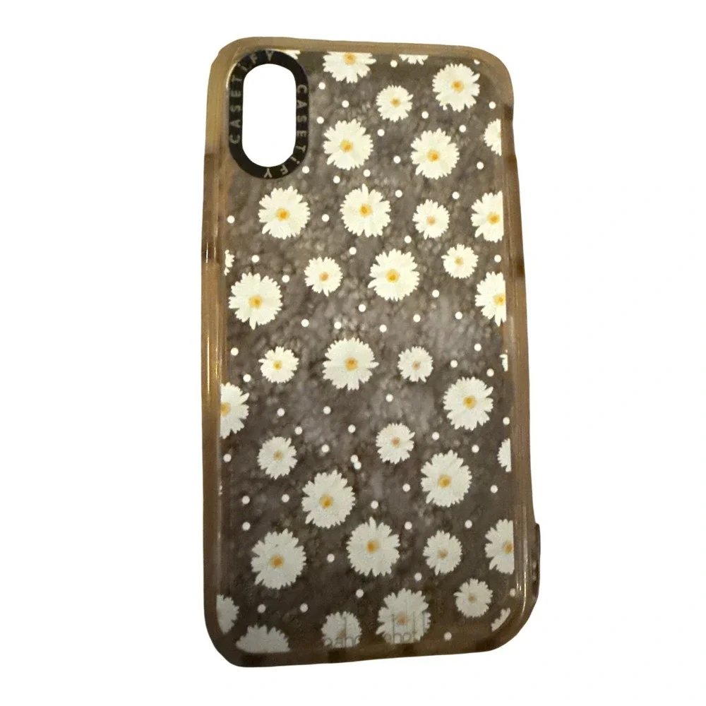 CASETiFY iPhone x 10 Case‎ Daisy Floral Trim
